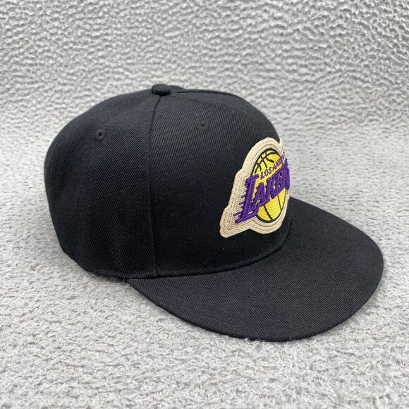 LA Lakers Ultra Game Hat Cap Snapback Adult Black Trucker Patch Logo NBA Men's - Picture 4 of 9